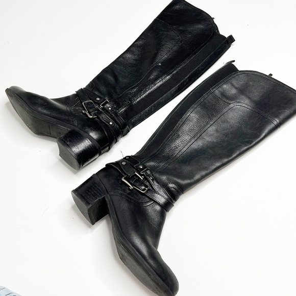 Marc Fisher Black Knee High Boots - Picture 4 of 12